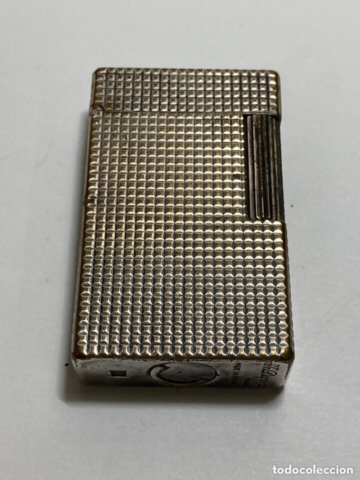 antiguo mechero encendedor de plata dupont pari - Buy Antique and  collectible lighters on todocoleccion
