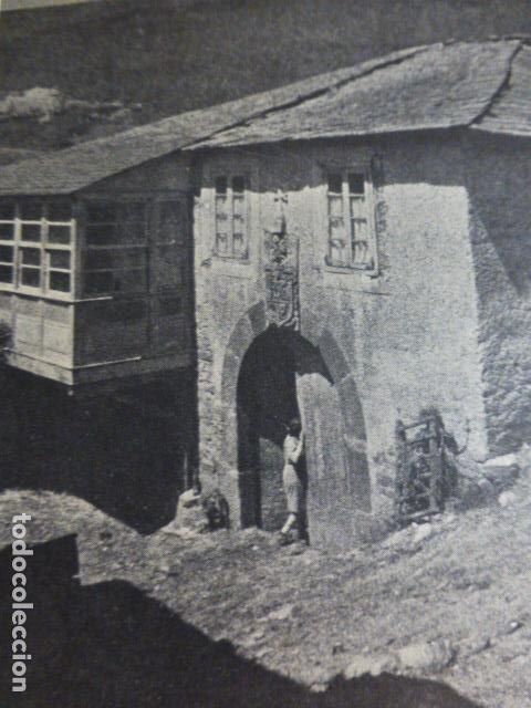 Colecionismo: CASTELO DE FRADES LUGO ANTIGUO HUECOGRABADO