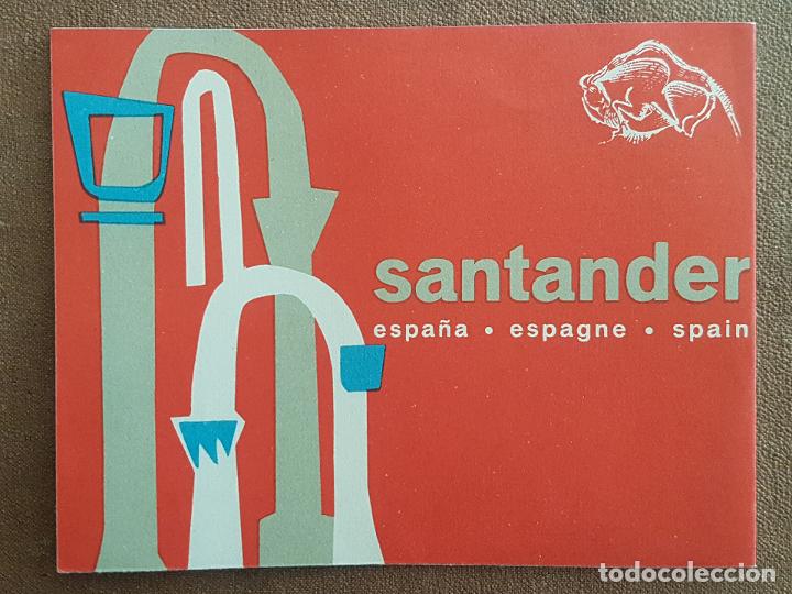 Coleccionismo: SANTANDER CANTABRIA FOLLETO TUR&Iacute;STICO 1958 CON MAPA URBANO DESPLEGABLE