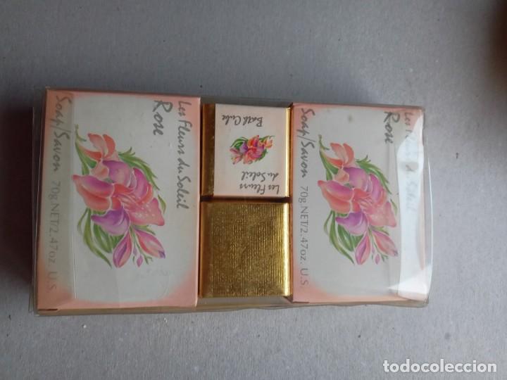 Coleccionismo: Caja de jabones &rdquo;Les fleurs de soleil&rdquo;