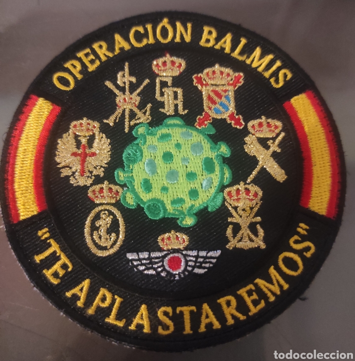 Coleccionismo: Parche (OPERACI&Oacute;N BALMIS COVID) - Foto 1