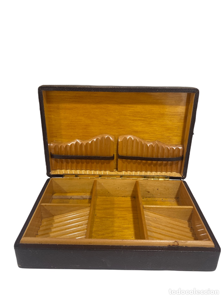 Coleccionismo: Caja madera puros - Foto 1