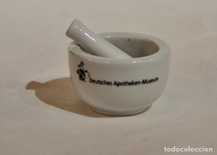 Coleccionismo: Peque&ntilde;o mortero publicidad - Foto 5