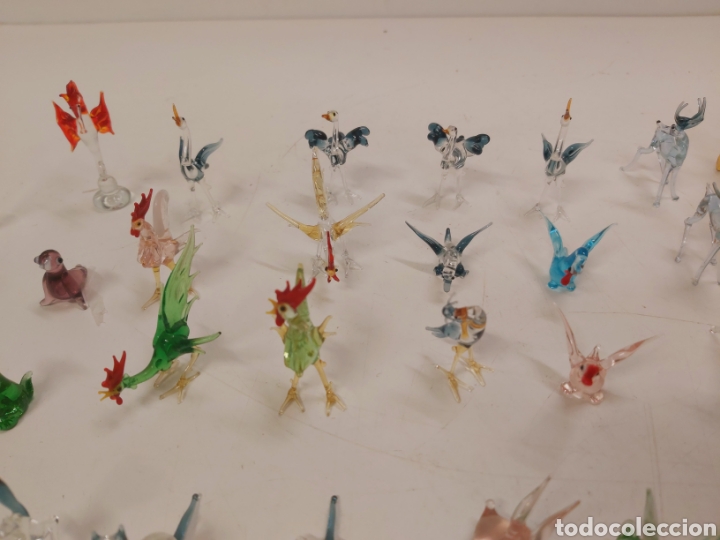 Coleccionismo: Lote 64 figuritas de cristal - Foto 2 - 302044443