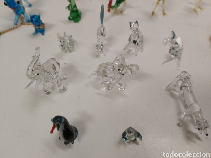 Coleccionismo: Lote 64 figuritas de cristal - Foto 3 - 302044443