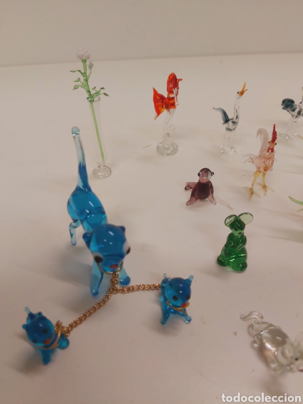 Coleccionismo: Lote 64 figuritas de cristal - Foto 4 - 302044443