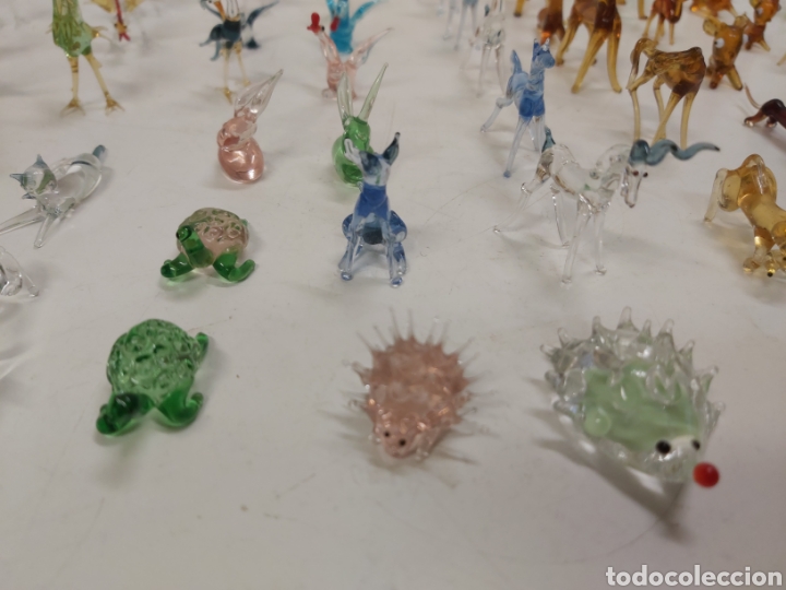 Coleccionismo: Lote 64 figuritas de cristal - Foto 6 - 302044443