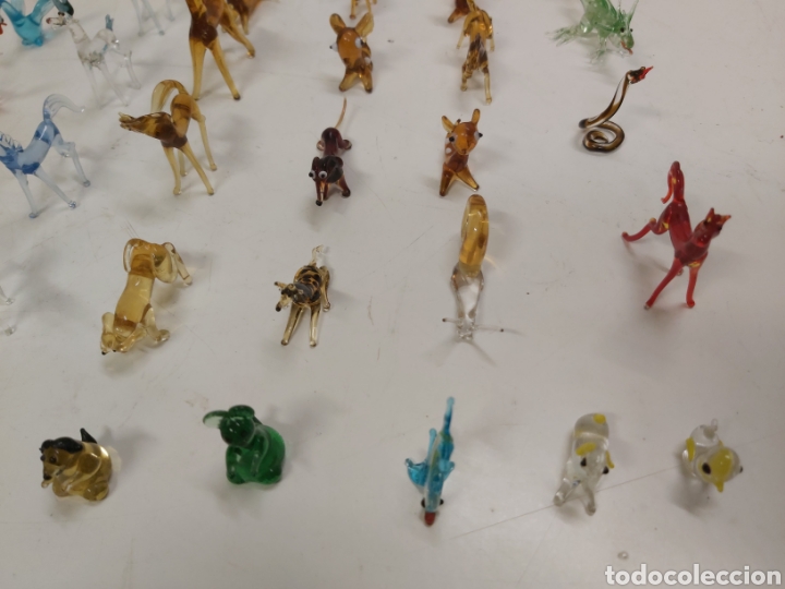 Coleccionismo: Lote 64 figuritas de cristal - Foto 7 - 302044443