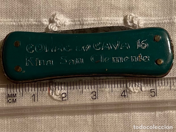 Coleccionismo: C-8. Navaja doble Paya Ibi.Publicidad L&oacute;pez Hnos. Malaga. Kina.