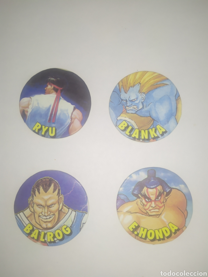 Coleccionismo: Tazos street Fighter 2