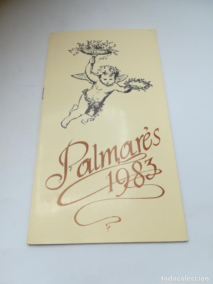 Coleccionismo: PALMARES 1983. UNI&Oacute;N ART&Iacute;STICA VALLISOLETANA. CLAUSURA A&Ntilde;O ART&Iacute;STICO Y PREMIOS 1983. VER