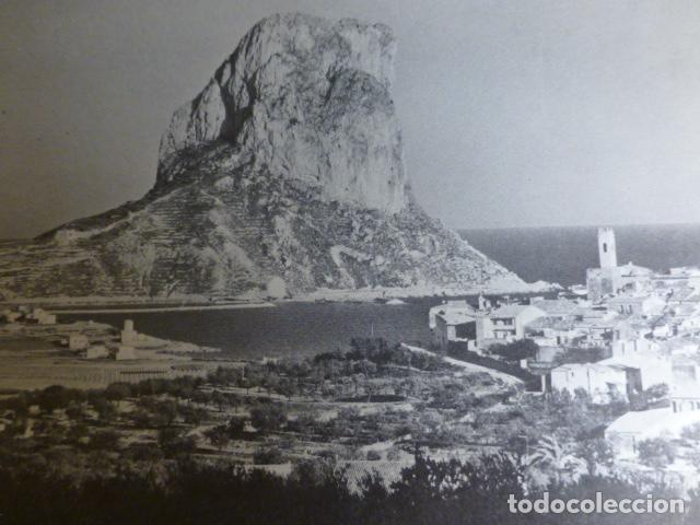 Sammelleidenschaft Papier: CALPE ALICANTE ANTIGUA LAMINA HUECOGRABADO