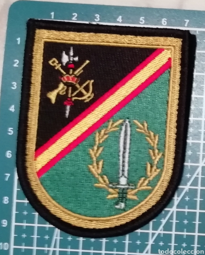 Coleccionismo: Parche bordado BOEL BANDERA DE OPERACIONES ESPECIALES DE LA LEGI&Oacute;N ESPA&Ntilde;A B.O.E.L. EJ&Eacute;RCITO