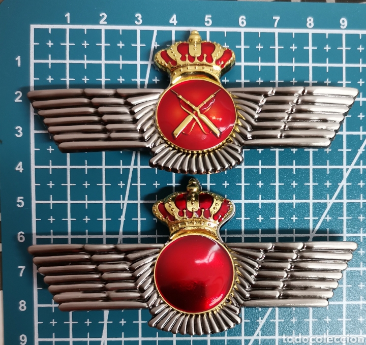 Coleccionismo: Lote 2 Roquisqui met&aacute;licos Ej&eacute;rcito del &Aacute;ire de Espa&ntilde;a ROKISKI oficial