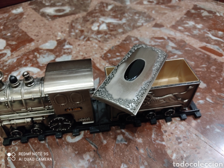 Coleccionismo: Tren mechero y guarda cigarrillos - Foto 2