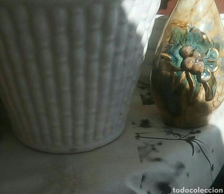 Coleccionismo: Florero una pieza unica - Foto 6