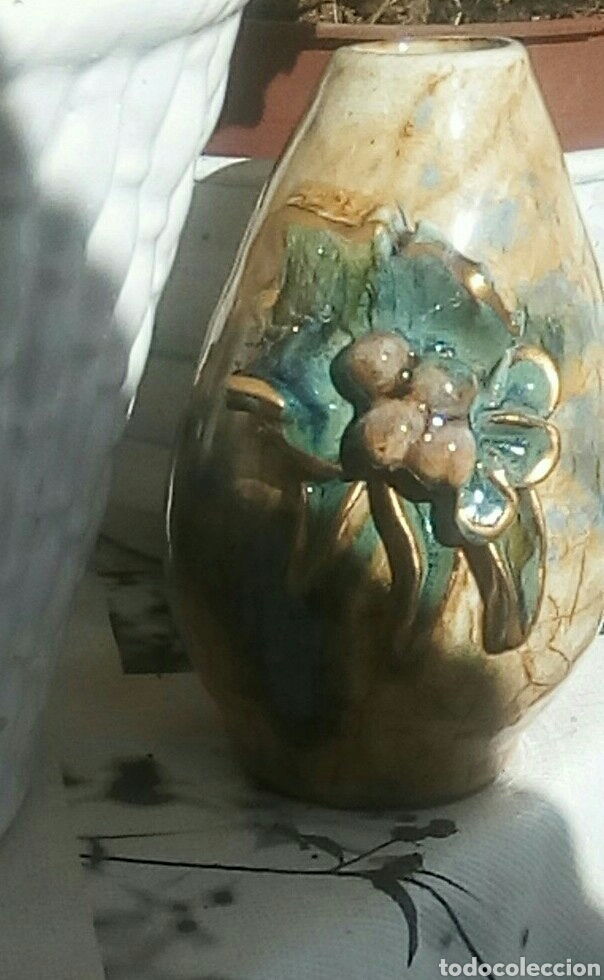 Coleccionismo: Florero una pieza unica - Foto 4