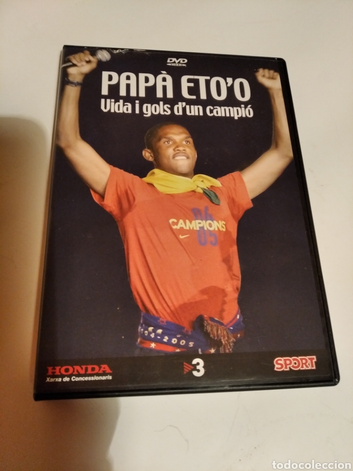Coleccionismo: DVD de pap&aacute; eto'o