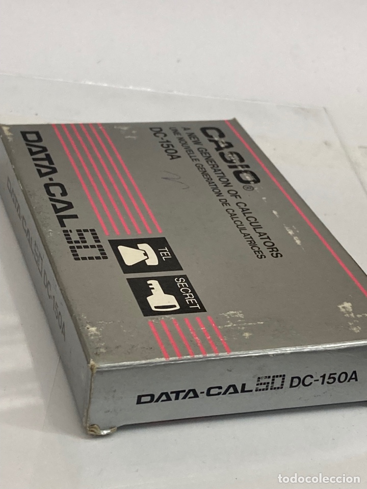 Coleccionismo: Calculadora Casio Data DC-150 A vintages - Foto 2