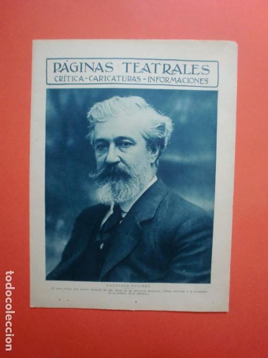 Coleccionismo: SANTIAGO RUSI&Ntilde;OL - 16/1/1930