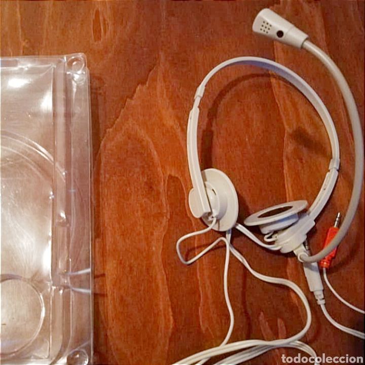 Coleccionismo: Antiguos auriculares y micr&oacute;fono para pc IBM - Foto 1