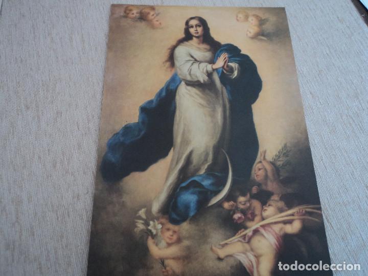 Coleccionismo: lamina, esteban murillo, Inmaculada Concepci&oacute;n llamada de El Escorial , 32 x 22 cm
