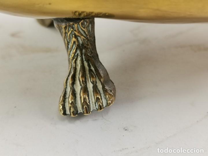 Coleccionismo: CENTRO DE BRONCE. MEDIADOS S.XX. - Foto 3