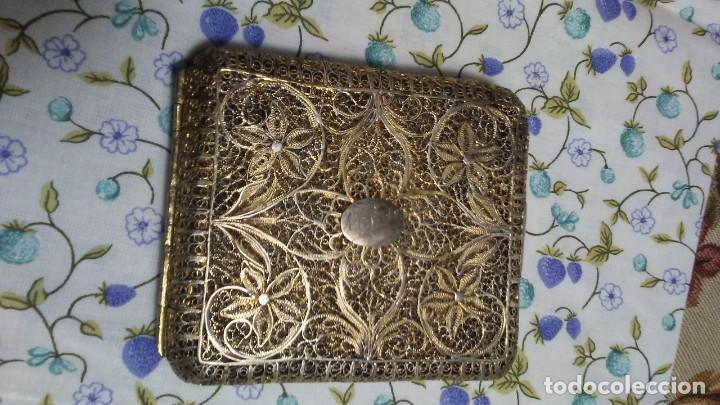 Coleccionismo: PITILLERA DE FILIGRANA ANTIGUA - Foto 2