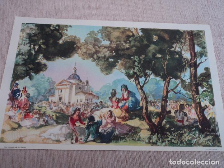 Coleccionismo: LAMINA, san antonio de la florida, procede de antiguo almanaque, morell, seix barral, 32 x 20 cm