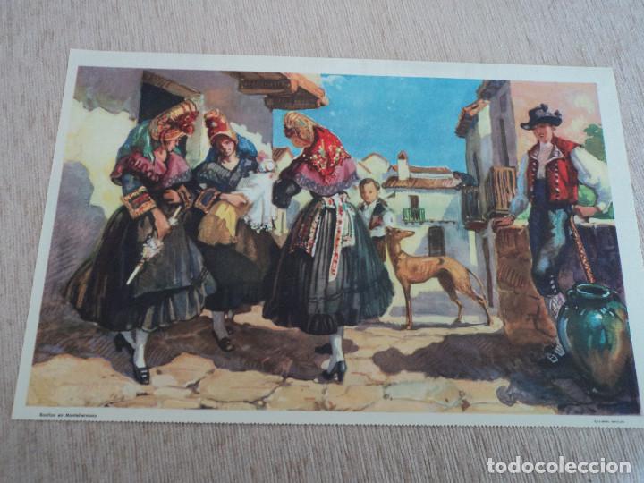 Coleccionismo: LAMINA, bautizo en montehermoso, procede de antiguo almanaque, morell, seix barral, 32 x 20 cm