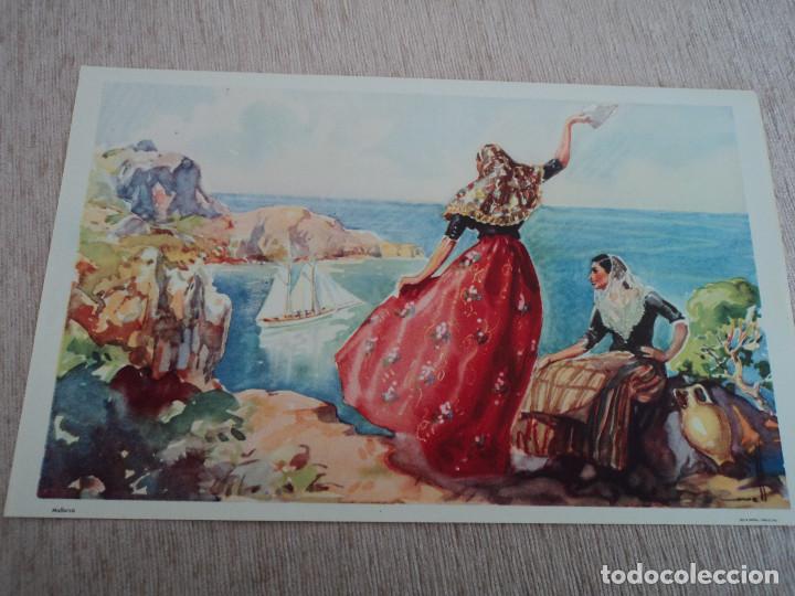 Coleccionismo: LAMINA, mallorca, procede de antiguo almanaque,ilustra morell, seix barral, 32 x 20 cm