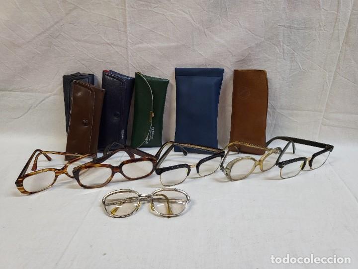 Coleccionismo: LOTE DE ANTIGUAS GAFAS GRADUADAS - Foto 1
