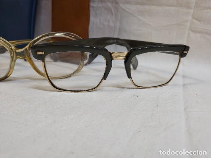 Coleccionismo: LOTE DE ANTIGUAS GAFAS GRADUADAS - Foto 2