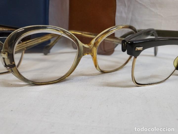 Coleccionismo: LOTE DE ANTIGUAS GAFAS GRADUADAS - Foto 3