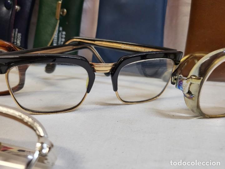 Coleccionismo: LOTE DE ANTIGUAS GAFAS GRADUADAS - Foto 4