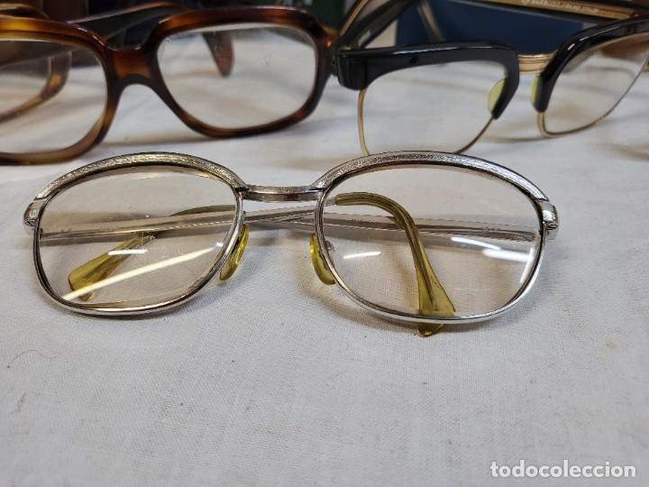 Coleccionismo: LOTE DE ANTIGUAS GAFAS GRADUADAS - Foto 5