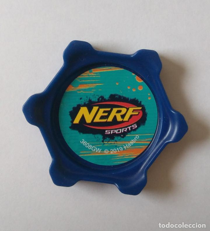 Coleccionismo: Nerf Kelloggs 2019 disco Kellogg kellog pROMOCIONAL azul Hasbro disc