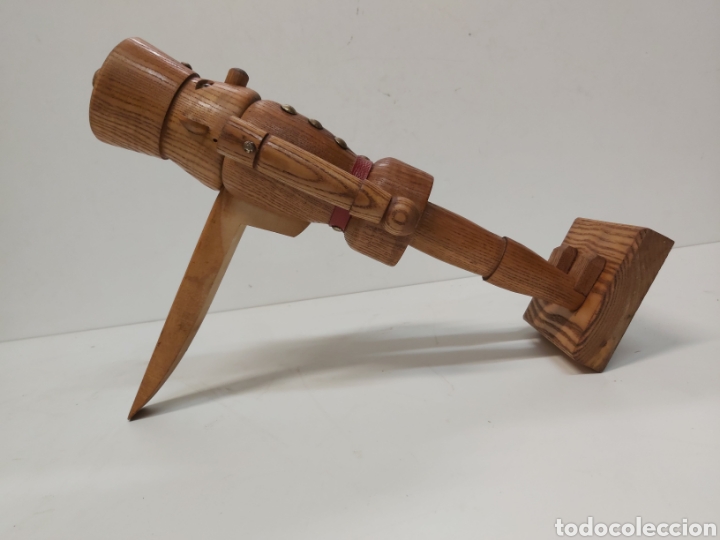 Coleccionismo: Cascanueces Soldado madera Casta&ntilde;o - Foto 8