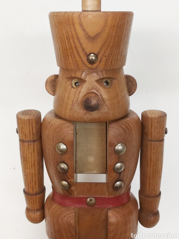 Coleccionismo: Cascanueces Soldado madera Casta&ntilde;o - Foto 10