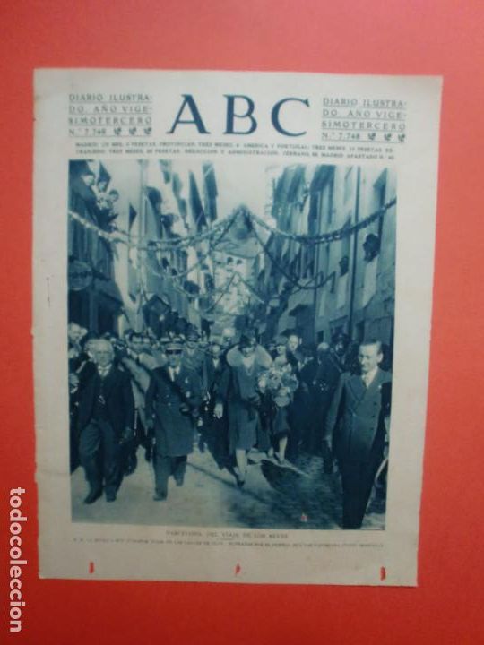 Coleccionismo: S.M. LA REINA Y SUS HIJAS EN OLOT GERONA - GENERAL MOTORS PENINSULAR S.A. - 31/10/1927