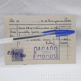 años 50-tarjeta la casa de las maletas-artículo - Comprar Documentos  antiguos en todocoleccion - 307012503