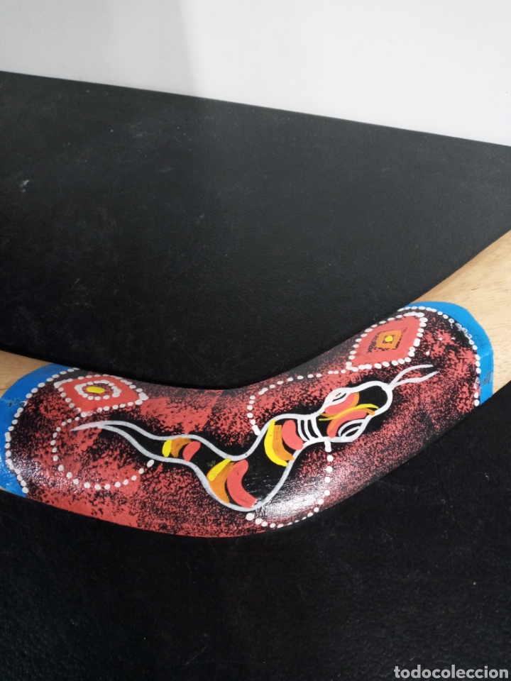 Coleccionismo: AUTHENTIC BOOMERANG ABORIGINAL AUSTRALIAN. - Foto 3