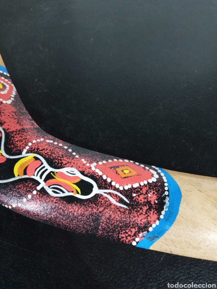 Coleccionismo: AUTHENTIC BOOMERANG ABORIGINAL AUSTRALIAN. - Foto 5