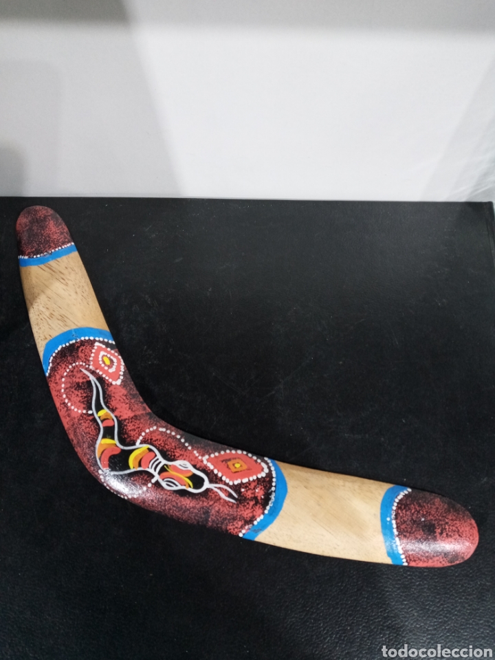 Coleccionismo: AUTHENTIC BOOMERANG ABORIGINAL AUSTRALIAN. - Foto 6