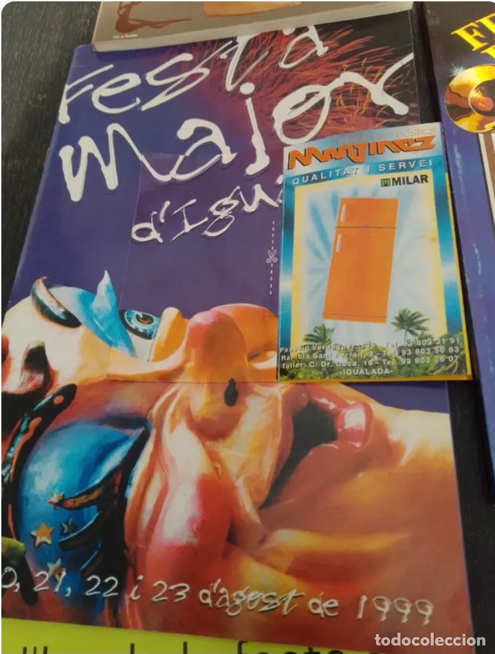 Coleccionismo: 22 PROGRAMAS FESTA MAJOR DIGUALADA - Foto 7