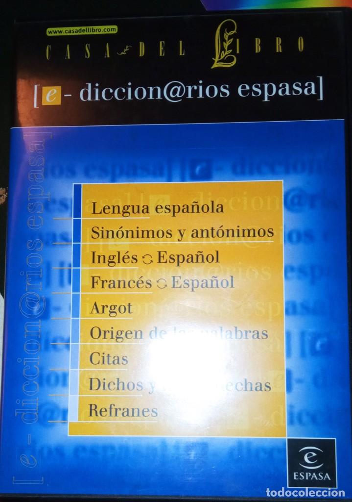 Coleccionismo: e - diccion@rios espasa - Foto 1