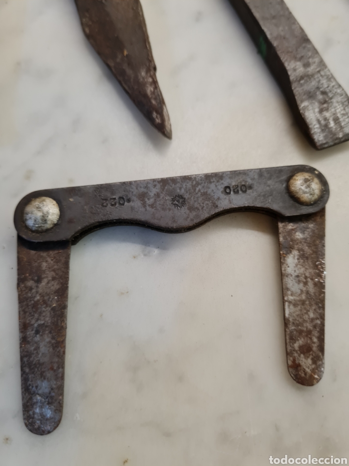 Coleccionismo: Herramientas antiguas para trabajar la piel - Foto 3