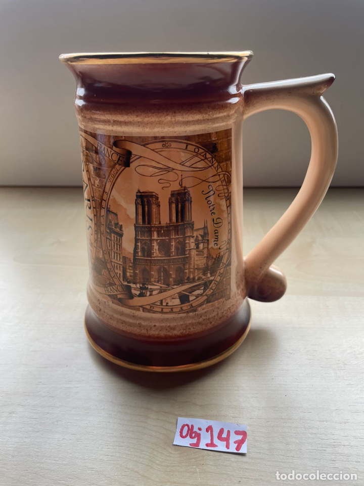 Coleccionismo: Taza de porcelana Francia - Foto 2