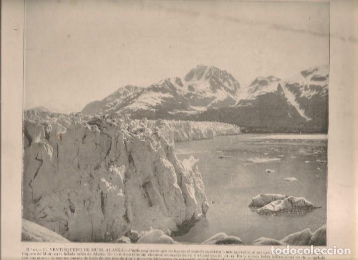Coleccionismo: L&Aacute;MINA. N&ordm; 61. LA HABANA. / 62. EL VENTISQUERO DE MUIR. ALASKA. 1896.(P/B72)