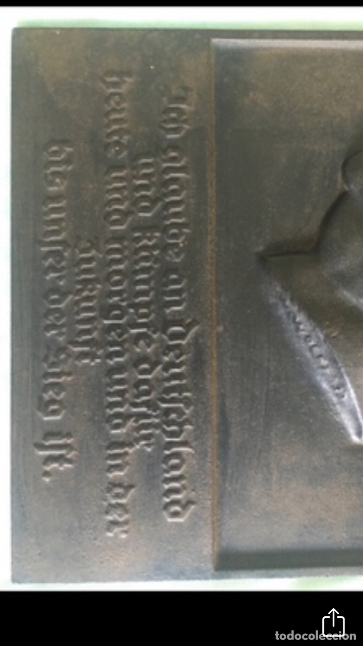 Coleccionismo: PLACA DE HONOR DEL FUHRER. HITLER. III REICH - Foto 8